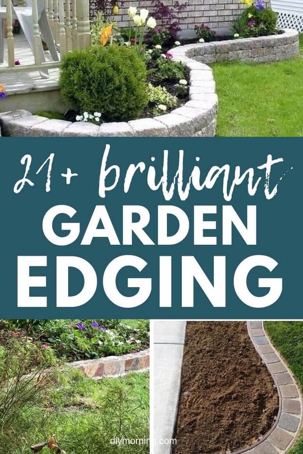 natural-lawn-edging-ideas-20 Ideje za prirodno obrubljivanje travnjaka