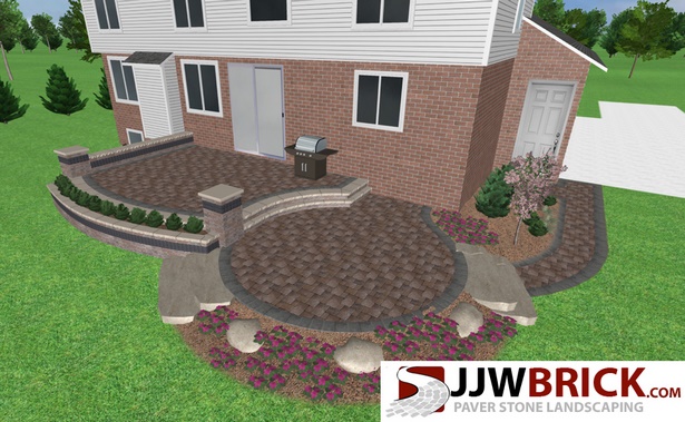paver-brick-patio-designs-46_14 Vrtne konstrukcije od opločnika i opeke