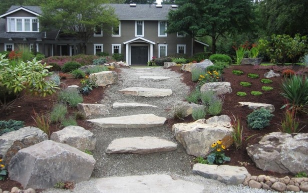 landscaping-ideas-using-big-rocks-66_15 Ideje za uređenje okoliša pomoću velikog kamenja