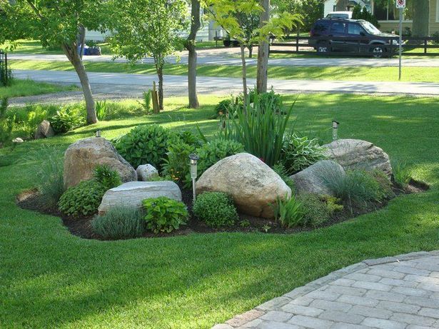 landscaping-ideas-using-big-rocks-66_18 Ideje za uređenje okoliša pomoću velikog kamenja