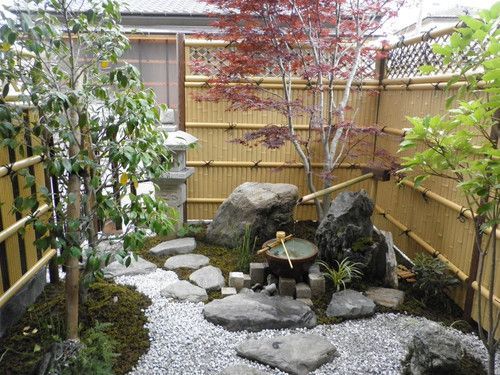 Fotografije dizajna japanskog mini vrta