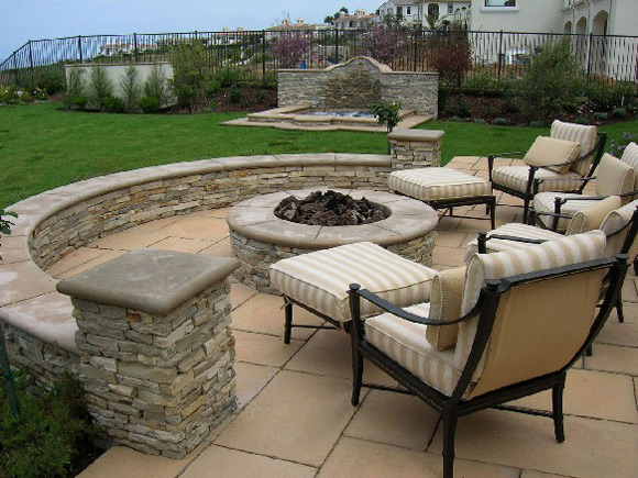 backyard-stone-patio-design-ideas-95_17 Ideje za dizajn dvorišta od kamena u dvorištu