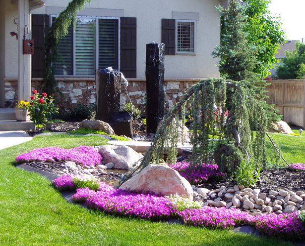 ideas-for-front-lawn-landscaping-99_4 Ideje za uređenje prednjeg travnjaka