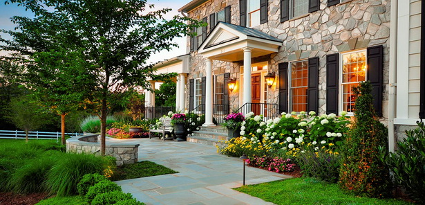 ideas-for-front-lawn-landscaping-99_8 Ideje za uređenje prednjeg travnjaka