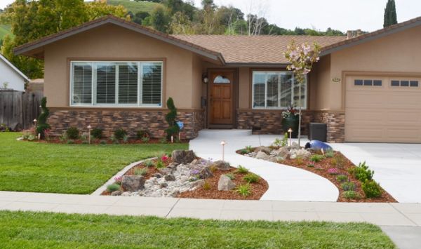 ideas-for-front-lawn-landscaping-99_9 Ideje za uređenje prednjeg travnjaka