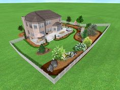landscape-designs-for-large-backyards-85 Uređenje okoliša za velika dvorišta