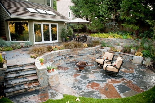 outdoor-patio-landscaping-ideas-35 Ideje za uređenje vrta na otvorenom