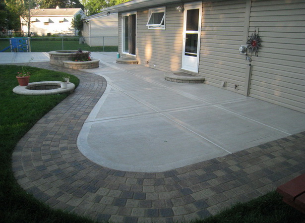 small-backyard-concrete-patio-designs-04_12 Male betonske konstrukcije dvorišta u dvorištu