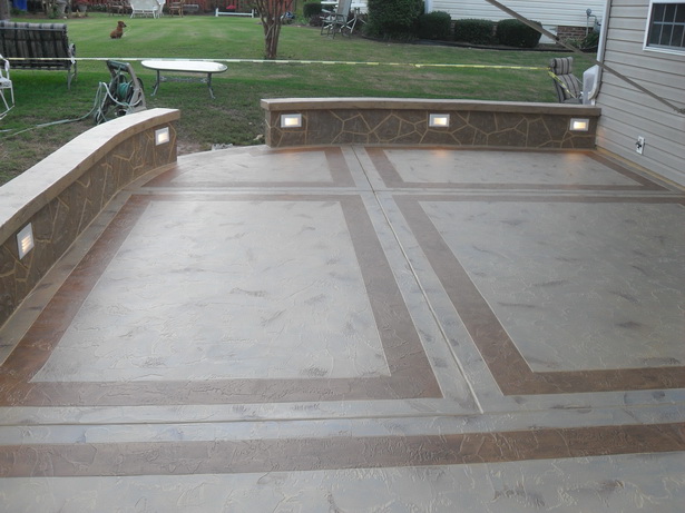 small-backyard-concrete-patio-designs-04_19 Male betonske konstrukcije dvorišta u dvorištu