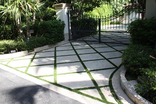 driveway-designs-with-grass-77_18 Dizajn travnatih prilaza