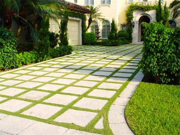 driveway-designs-with-grass-77_20 Dizajn travnatih prilaza