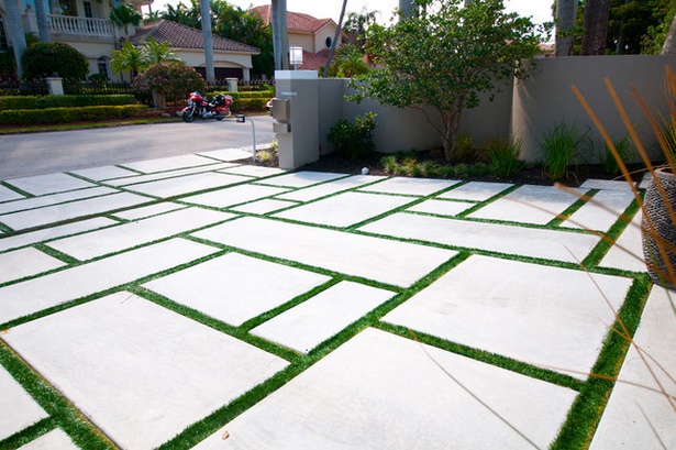 driveway-designs-with-grass-77_6 Dizajn travnatih prilaza