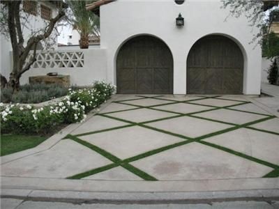 driveway-designs-with-grass-77_7 Dizajn travnatih prilaza