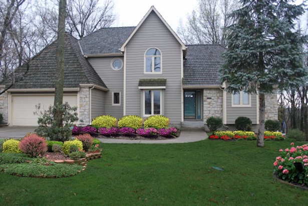 landscaping-plant-ideas-for-front-of-house-75_6 Ideje krajobraznih biljaka za fasadu kuće