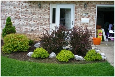 townhouse-landscaping-ideas-for-front-yard-23_11 Ideje za uređenje gradske kuće za prednje dvorište