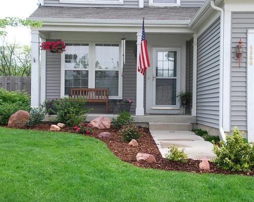 townhouse-landscaping-ideas-for-front-yard-23_5 Ideje za uređenje gradske kuće za prednje dvorište