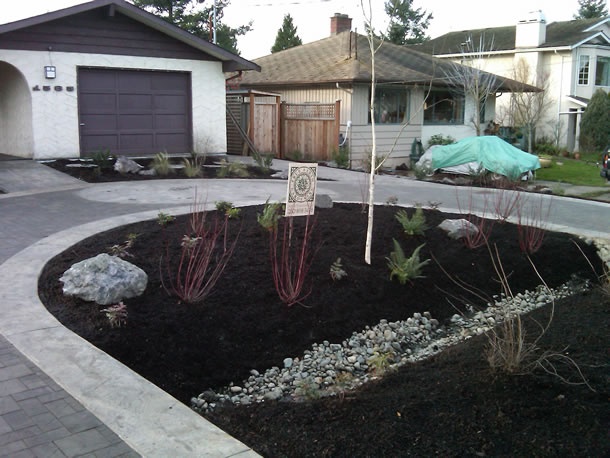 u-shaped-driveway-landscaping-ideas-01_11 Ideje za uređenje prilaza U obliku snijega