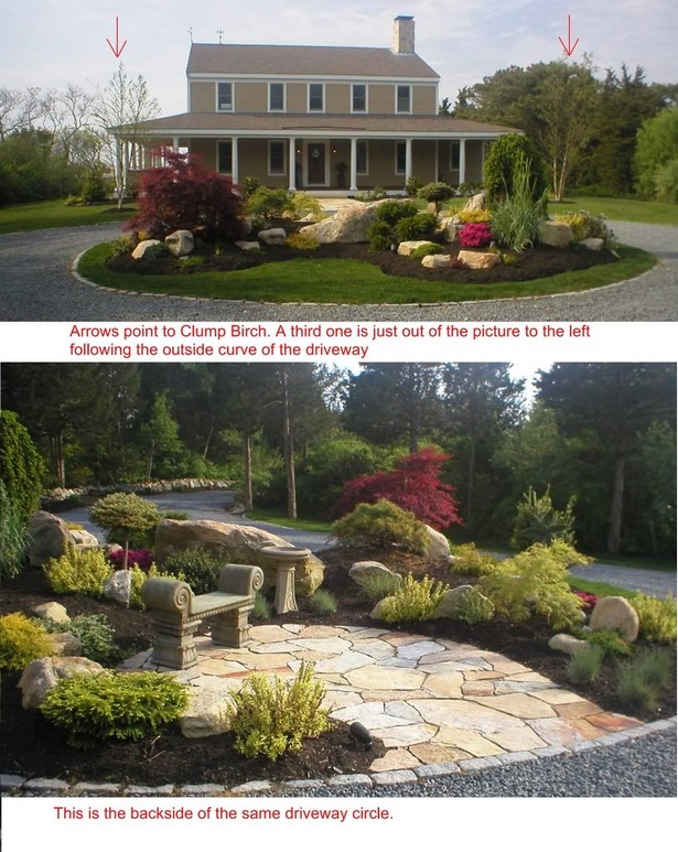 u-shaped-driveway-landscaping-ideas-01_12 Ideje za uređenje prilaza U obliku snijega