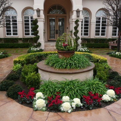 u-shaped-driveway-landscaping-ideas-01_13 Ideje za uređenje prilaza U obliku snijega