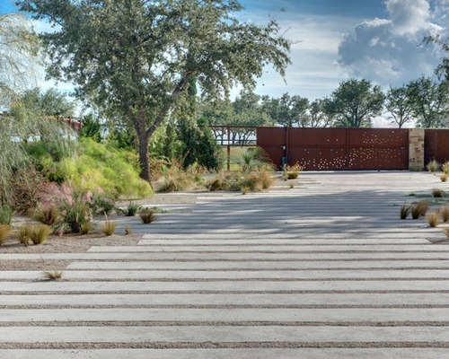 u-shaped-driveway-landscaping-ideas-01_2 Ideje za uređenje prilaza U obliku snijega