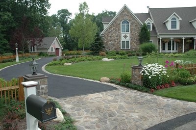u-shaped-driveway-landscaping-ideas-01_9 Ideje za uređenje prilaza U obliku snijega
