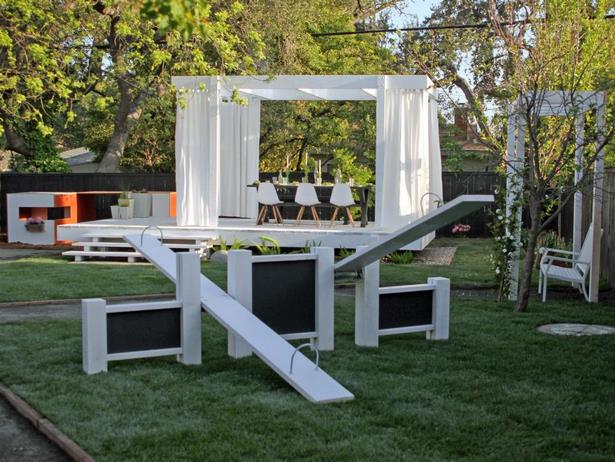 cheap-backyard-playground-ideas-46 Jeftine ideje za igralište u dvorištu