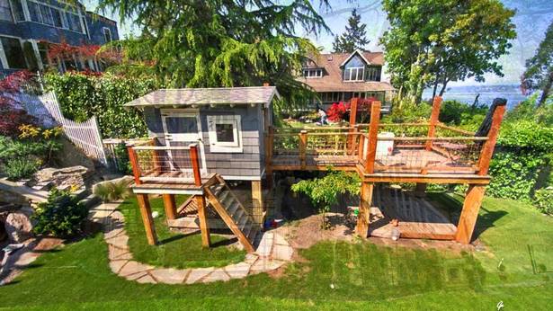 cheap-backyard-playground-ideas-46 Jeftine ideje za igralište u dvorištu