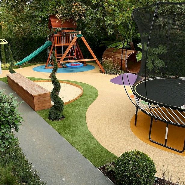 cheap-backyard-playground-ideas-46_15 Jeftine ideje za igralište u dvorištu
