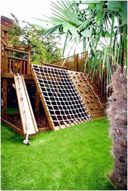 cheap-backyard-playground-ideas-46_8 Jeftine ideje za igralište u dvorištu