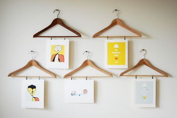 clever-ways-to-hang-pictures-18_14 Pametni načini vješanja slika