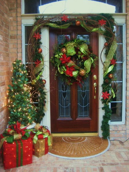 porch-christmas-decorating-ideas-88_6 Ideje za ukrašavanje božićnog trijema