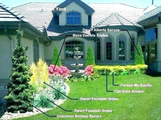 landscaping-ideas-for-the-front-of-a-house-23_13 Ideje krajobraznog dizajna za fasadu kuće