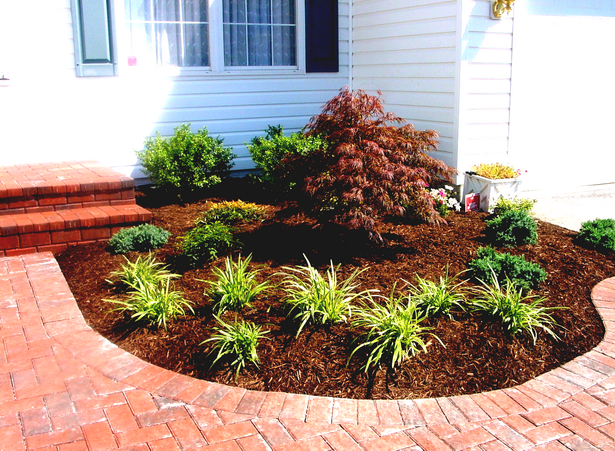 landscaping-ideas-with-rocks-and-mulch-19 Ideje za uređenje okoliša s kamenjem i malčem