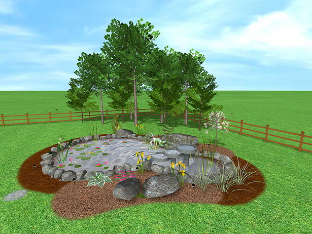 landscaping-ideas-with-rocks-and-mulch-19_17 Ideje za uređenje okoliša s kamenjem i malčem